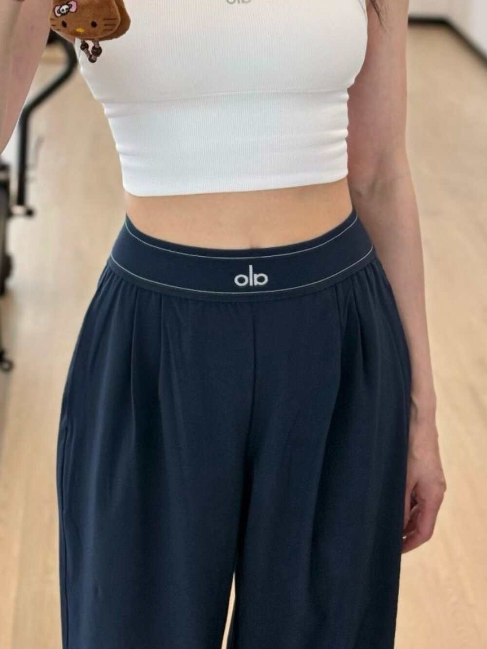 Alo Yoga🥳Suit Up Trouser Navy Blue NWT 🍹Perfect for office daily commute